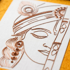 Copper Stich Krishna