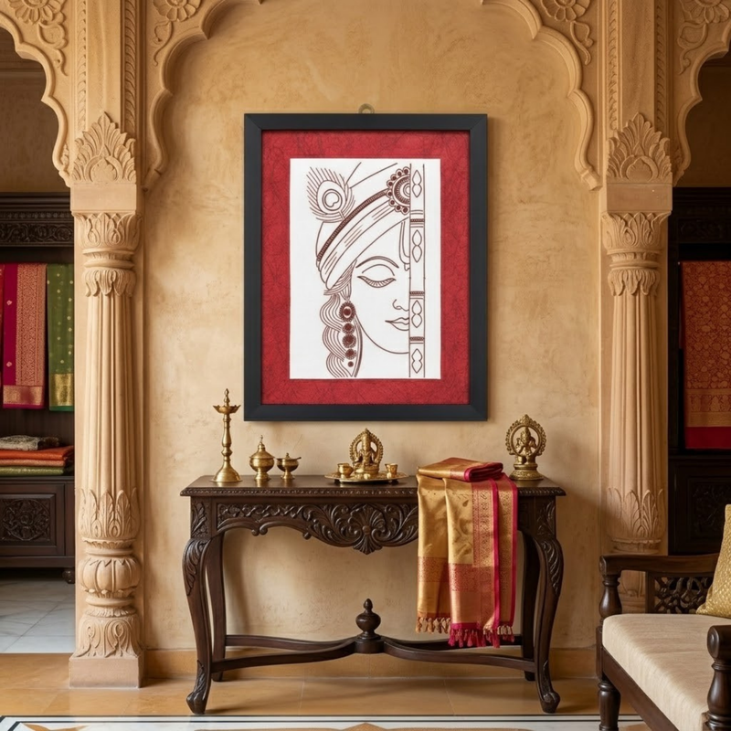 Copper Stich Krishna