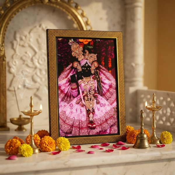 Bankey Bihari Ji Backlit Translight Photo Frame
