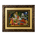 Radha Krishna Gold Painting
