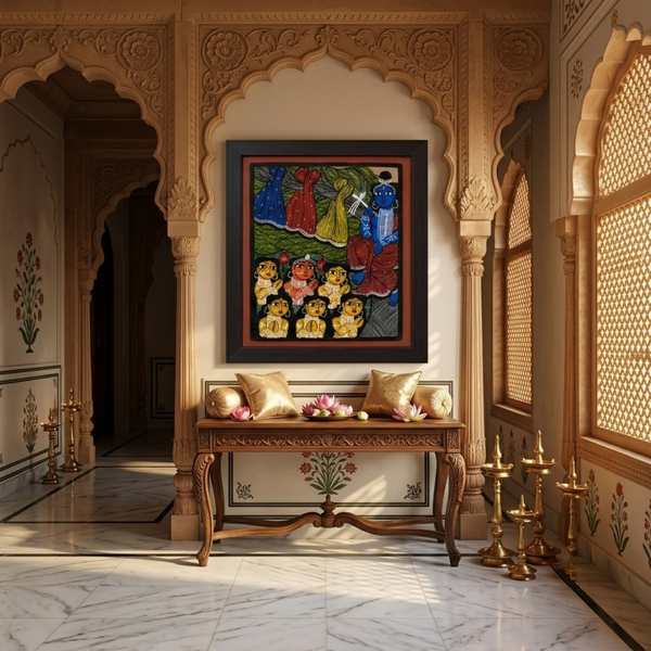 Pata Chitra Colored Photo frame