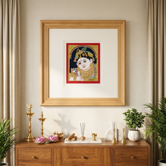 Radha Krishna Tanjore Painting