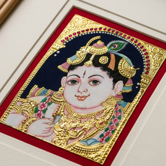 Radha Krishna Tanjore Painting