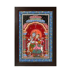 Handmade Painting Radha Krishna