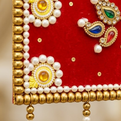 Vrindavan Name Plate Wall Hanging (24 × 6 in)