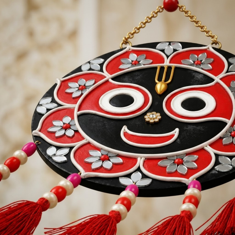 Jagannath Ji Wall Hanging (12 in)