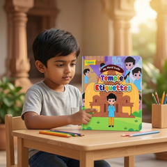 Temple Etiquette Activity Book (English)