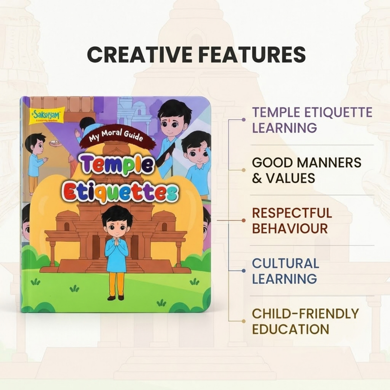 Temple Etiquette Activity Book (English)