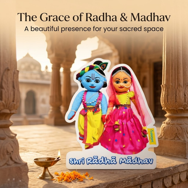 Radha Madhav Sunboard Decorative Cutout
