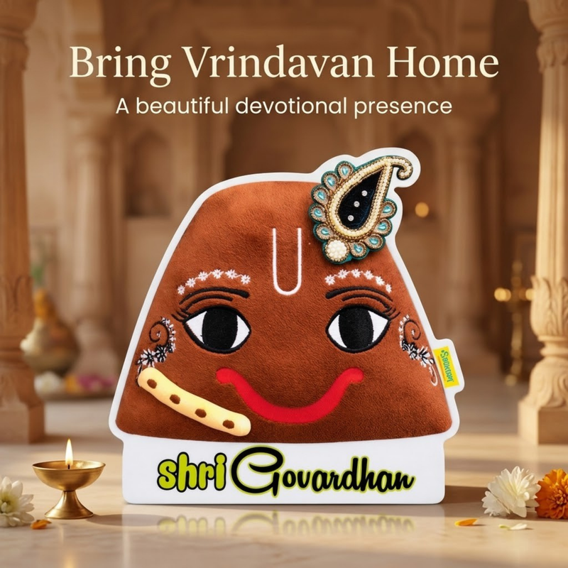 Sri Govardhan Sunboard Decorative Cutout
