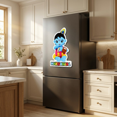 Makhanlal Acrylic Fridge Magnet