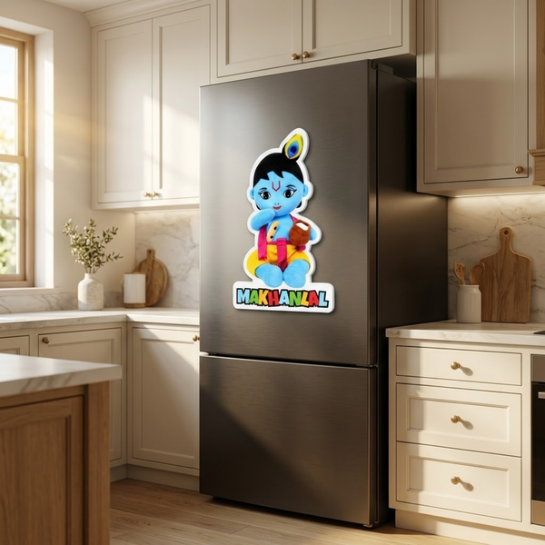 Makhanlal Acrylic Fridge Magnet