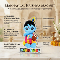 Makhanlal Acrylic Fridge Magnet