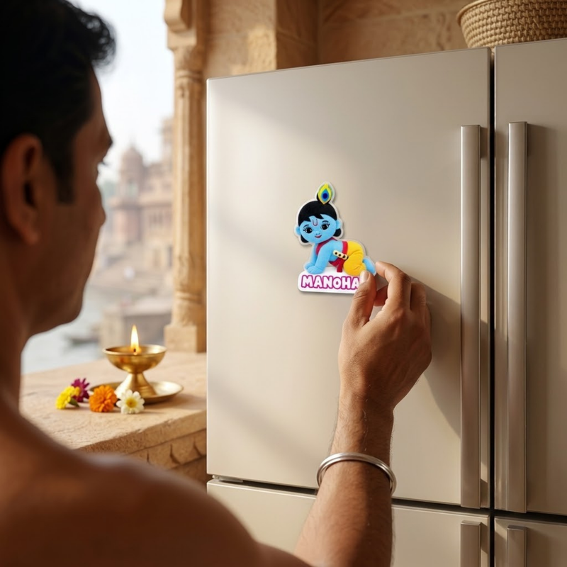 Manohar Acrylic Fridge Magnet