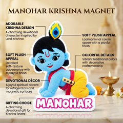 Manohar Acrylic Fridge Magnet