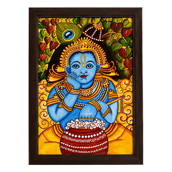 Krishna Cow Digital Photo Frame