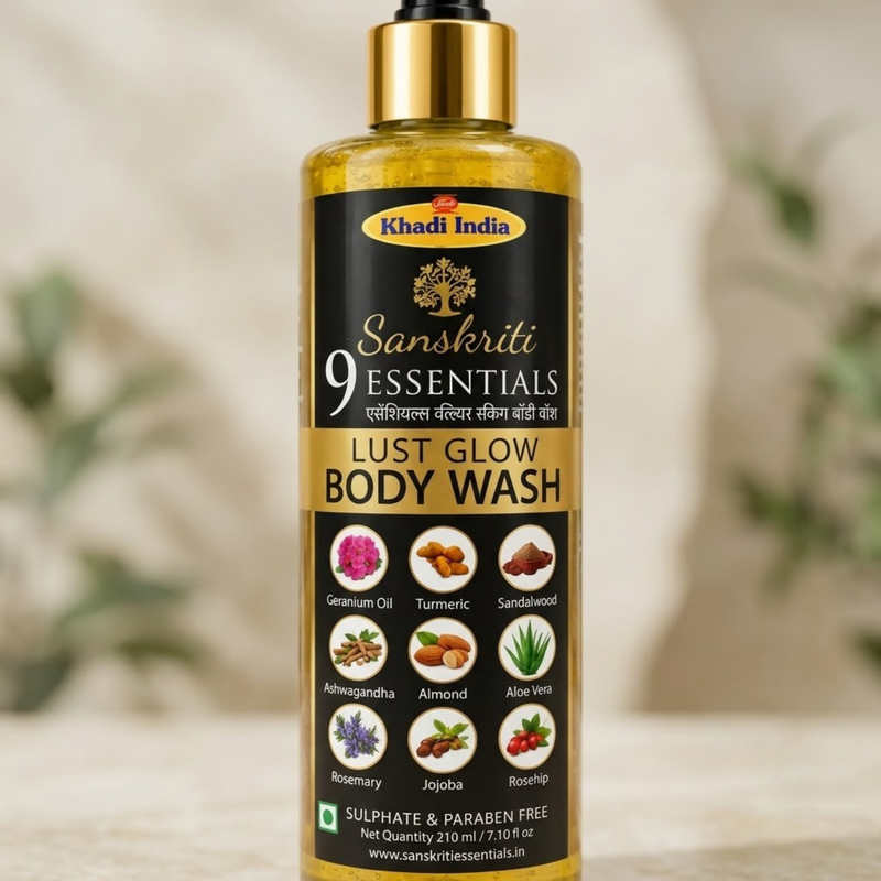 9 Essential Body Wash 210ml