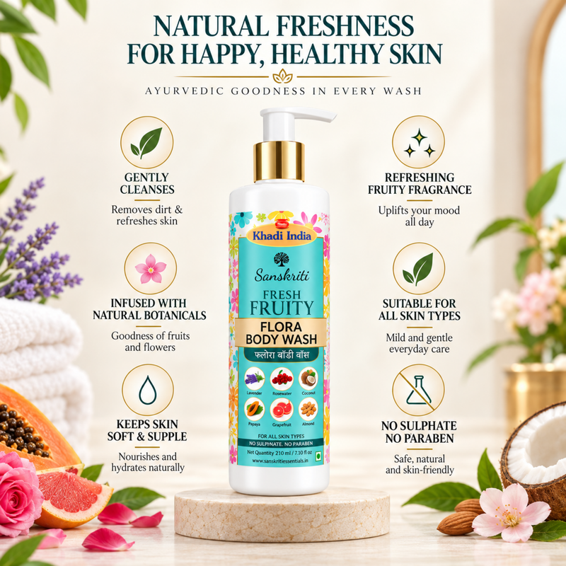Flora Body Wash 210ml