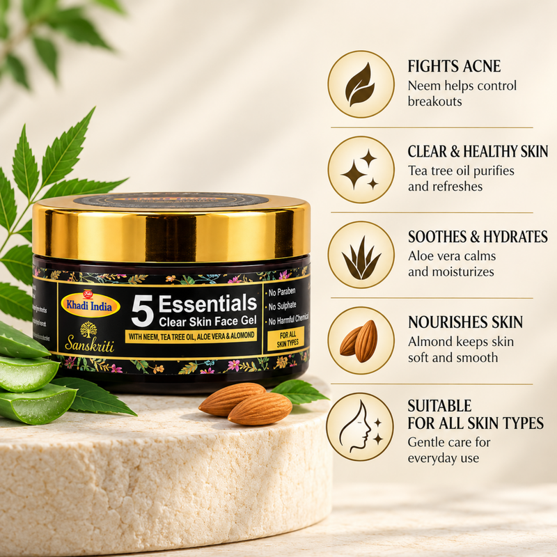 5 Essential Face Gel 50g