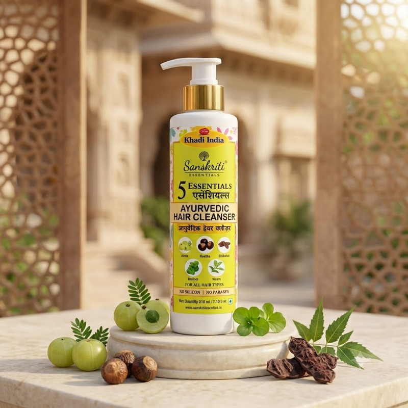 5 Essential Hair Cleanser Shampoo 210ml