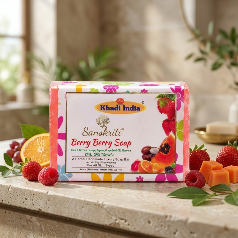 Berry Berry Bath Soap 125g