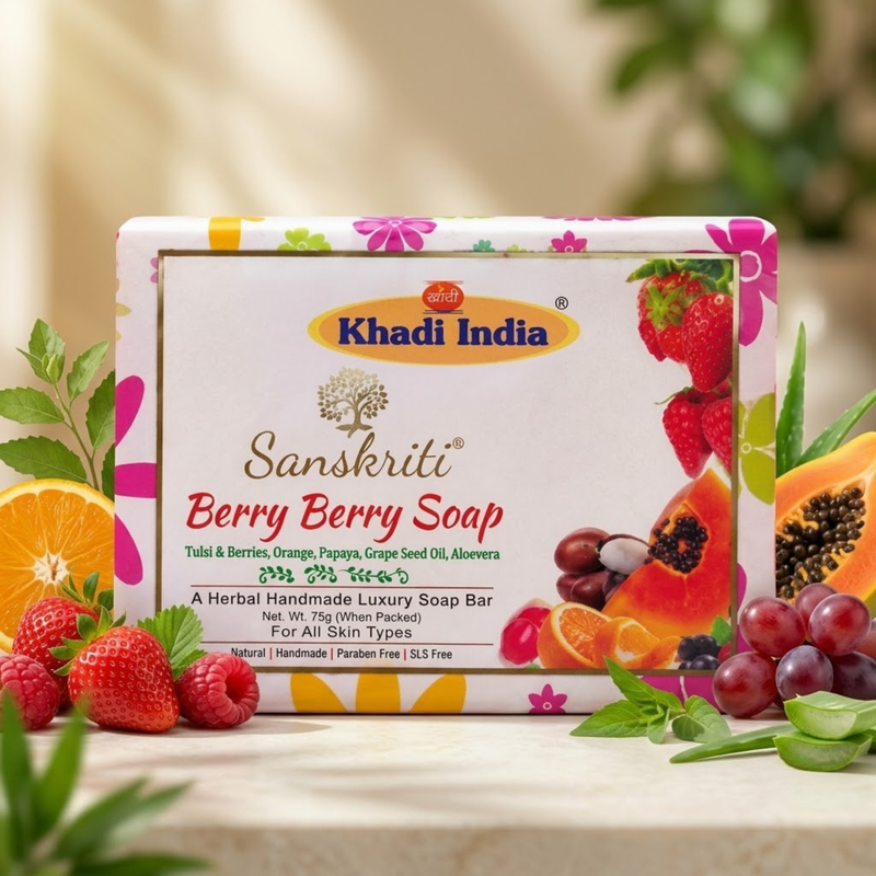 Berry Berry Bath Soap 125g