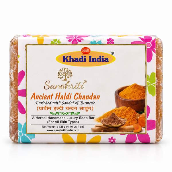 Ancient Haldi Chandan Soap 125g