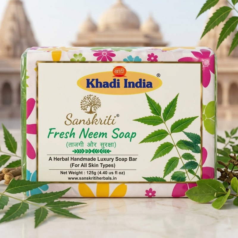 Fresh Neem Herbal Soap 125g