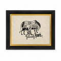 Yashoda Maiya Feeding Bal Krishna Sanjhi Art Frame