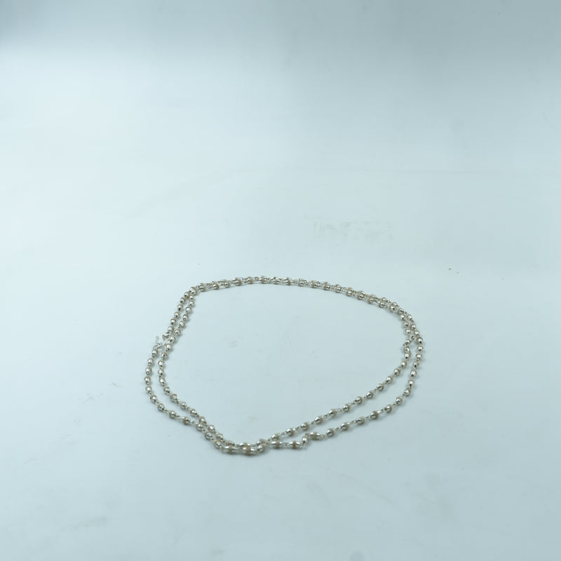 Silver Tulsi Kanthi Mala – 2 Round