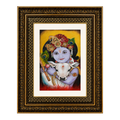 Bal Krishna Cow Miniature Painting