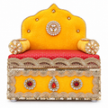 Laddu Gopal Metal Singhasan (Large)