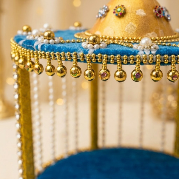 Laddu Gopal Lighted Bangla Singhasan