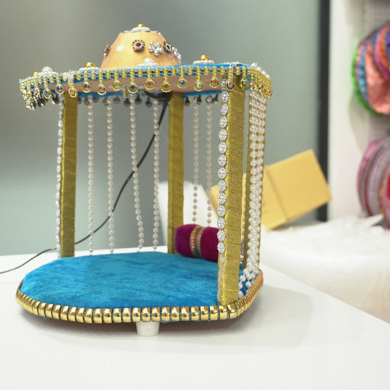 Laddu Gopal Lighted Bangla Singhasan