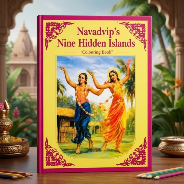 Navadvips Nine Hidden islands colouring Books
