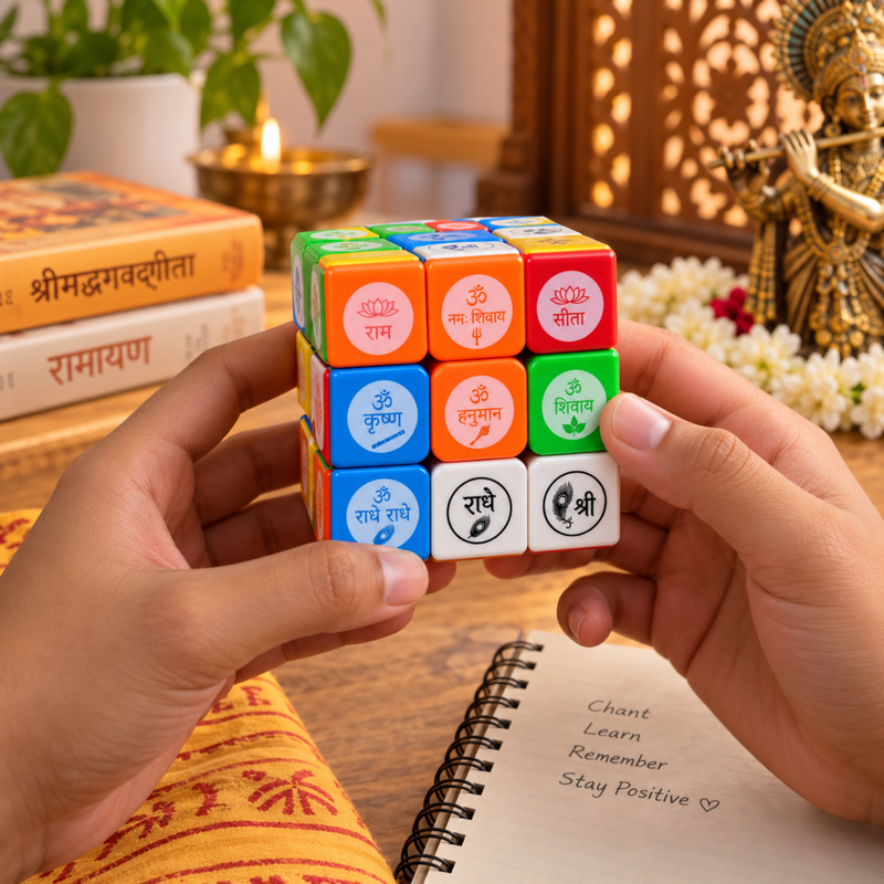 Hare Krishna Rubik's Cube