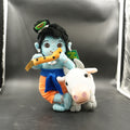 Lord Krishna with Cow Decorative Idol (Non-Musical)