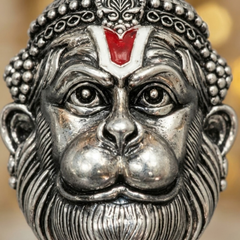 Pure Silver 925 Shree Hanuman Ji Pendant
