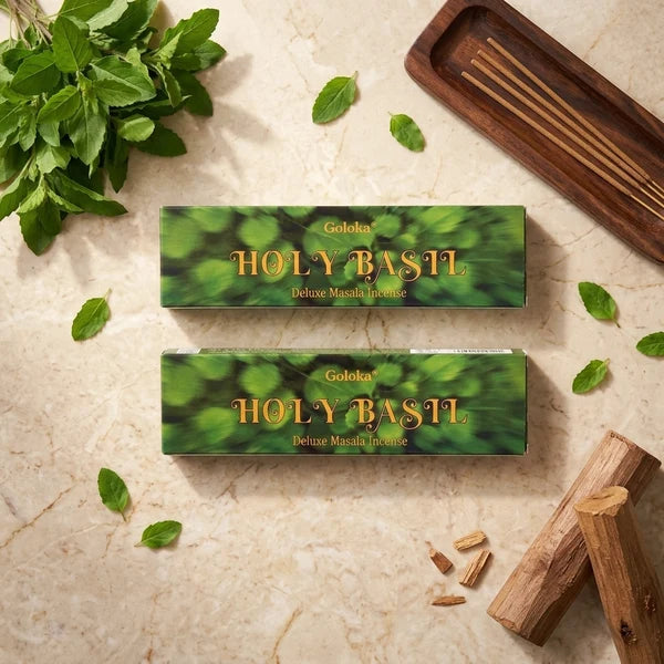 Goloka Holy Basil Agarbatti 100gm