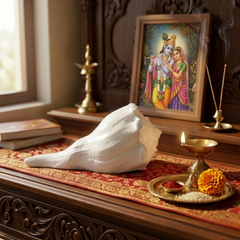 Dakshinavarti Shankh_Right-Hand Conch_For Watering